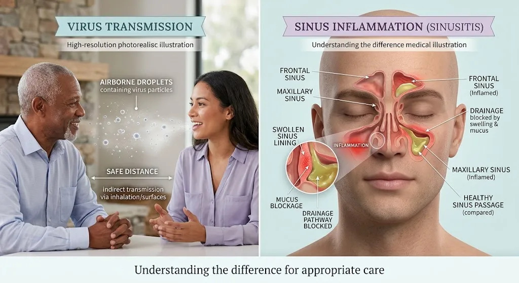 Are Sinus Infections Contagious? What Chicago Patients Should Know