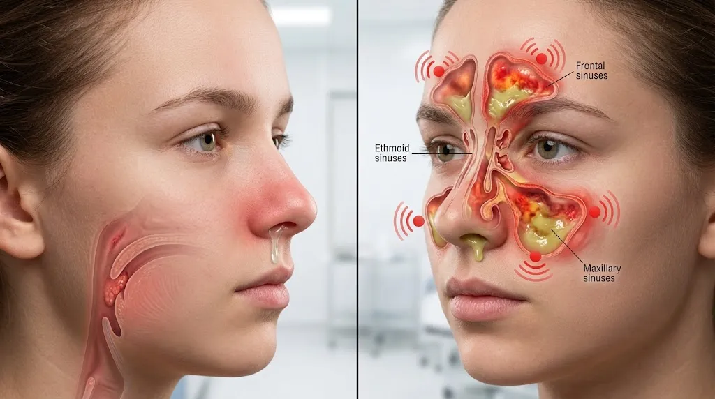 Sinus Infection vs Cold. How To Tell The Difference And When To See A Doctor
