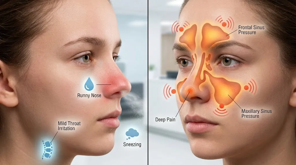 Sinus Infection vs Cold. How To Tell The Difference And When To See A Doctor
