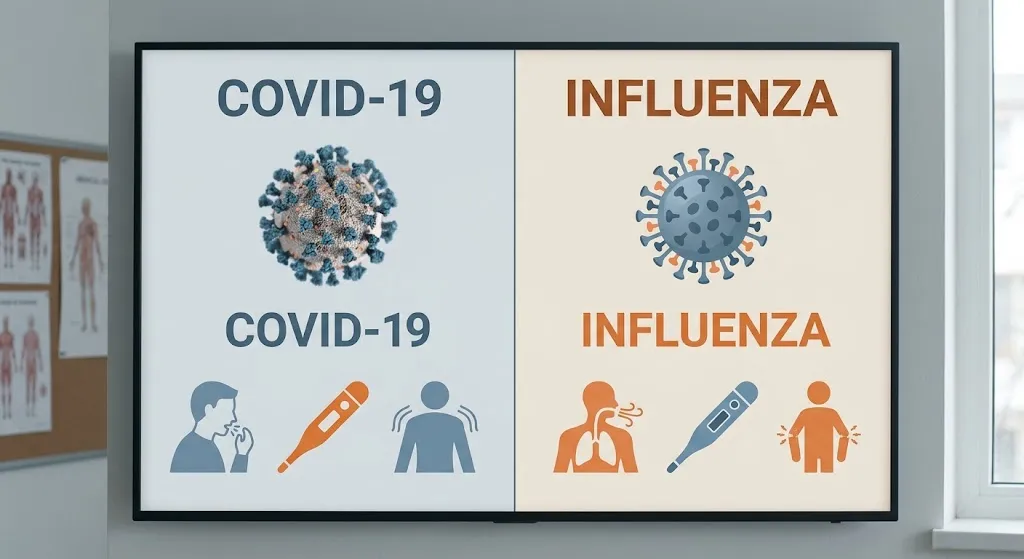 COVID or Flu? Telling Them Apart by Symptom and Timeline
