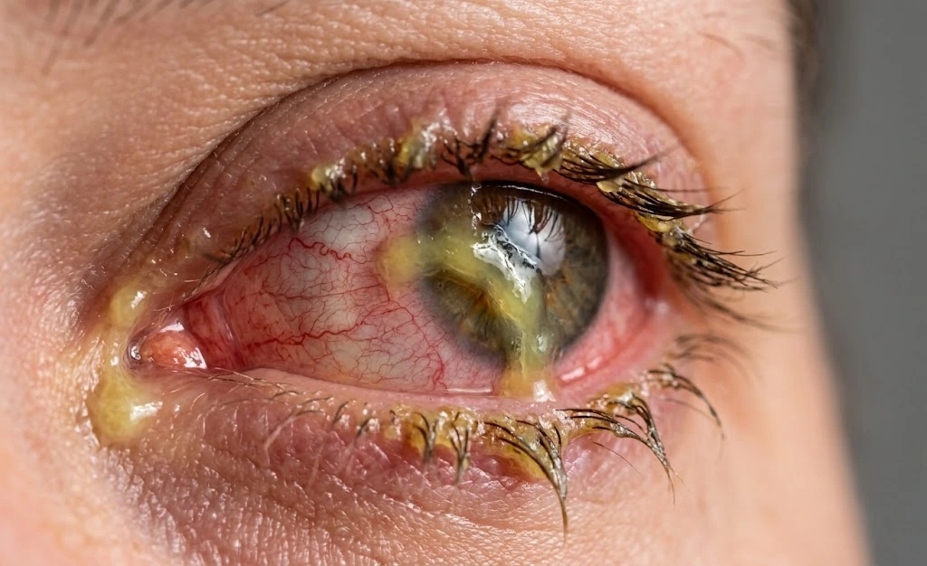 viral vs bacterial pink eye