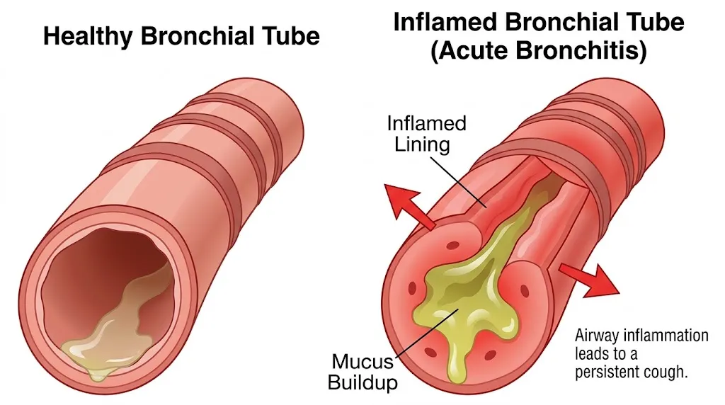 how long does bronchitis last