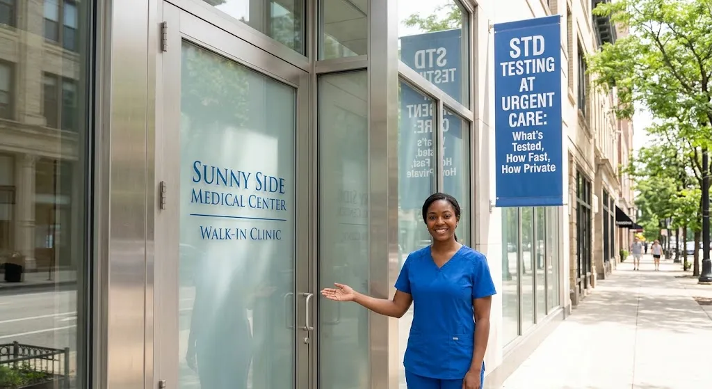 urgent care std testing